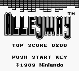 Alleyway screenshot 1