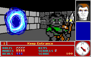 Catacomb 3-D screenshot 1