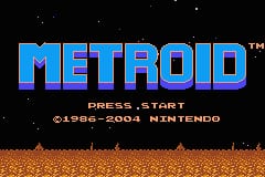 Classic NES Series - Metroid screenshot 1