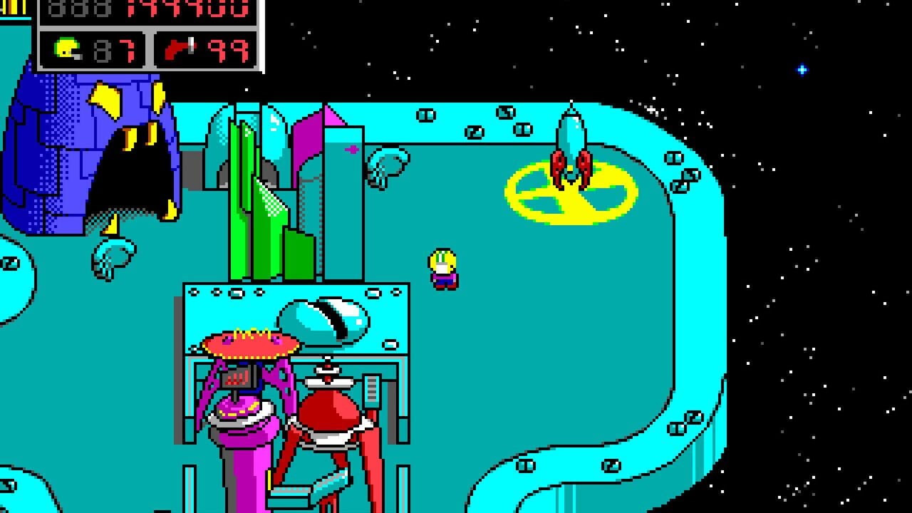 Commander Keen 6 - Aliens Ate My Baby Sitter! screenshot 1
