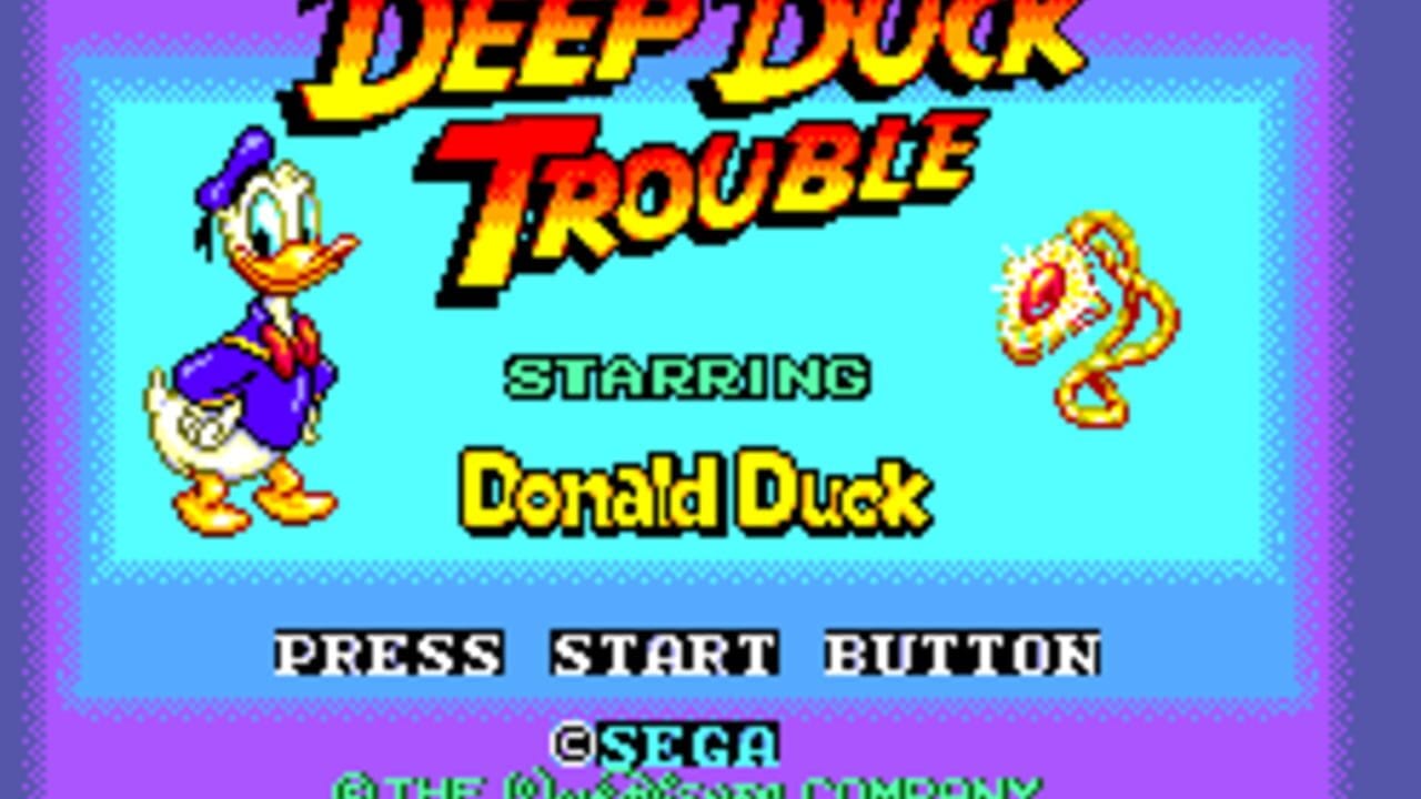 Deep Duck Trouble Starring Donald Duck screenshot 1