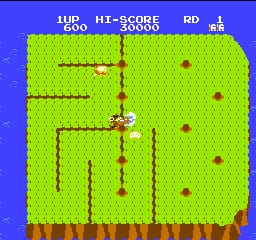 Dig Dug II - Trouble in Paradise screenshot 1