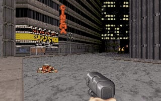 Duke Nukem 3D (DOS) screenshot 1