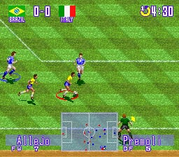 International Superstar Soccer Deluxe screenshot 1