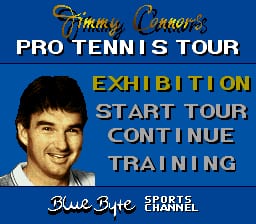Jimmy Connors Pro Tennis Tour screenshot 1