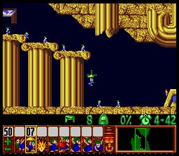 Lemmings screenshot 1