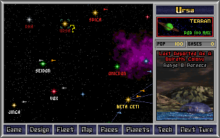 Master of Orion screenshot 1