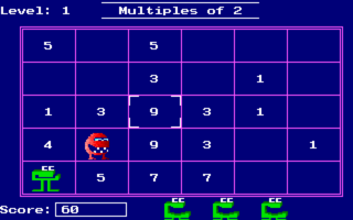 Number Munchers screenshot 1