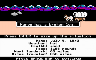 The Oregon Trail screenshot 1