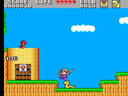 Wonder Boy in Monster Land screenshot 1