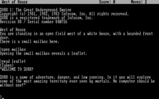 Zork I - The Great Underground Empire screenshot 1