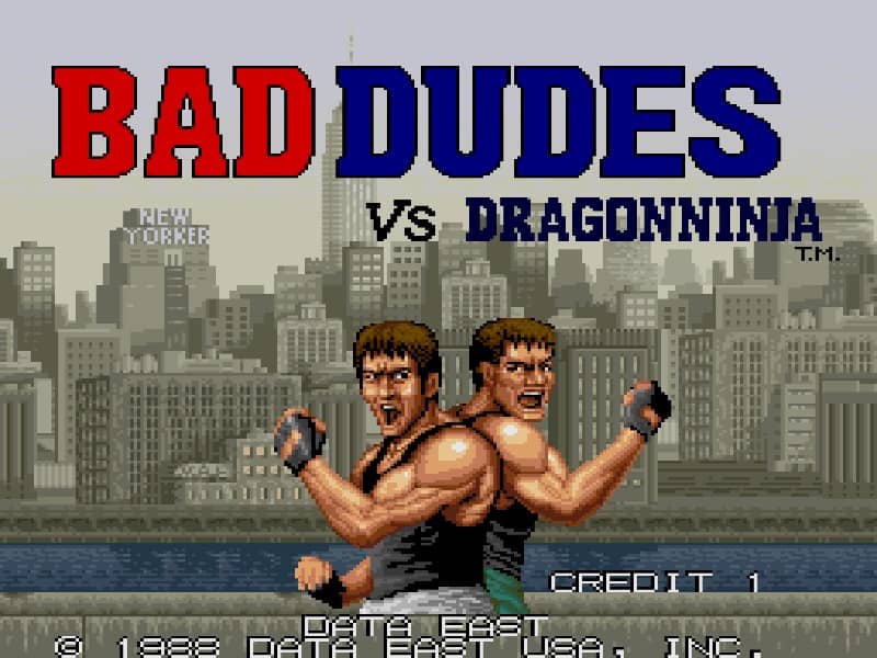 BAD DUDES vs Gragon Ninja