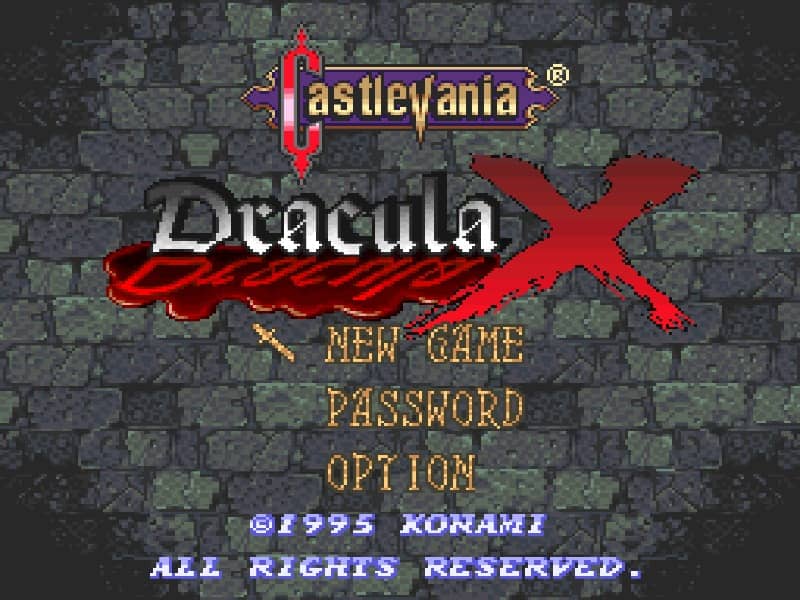 Castlevania Dracula X