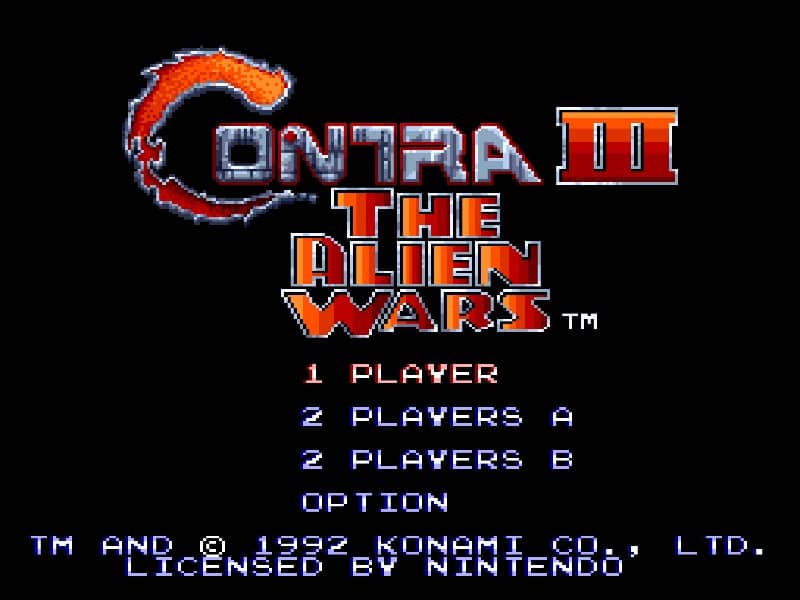 Contra III - The Alien Wars