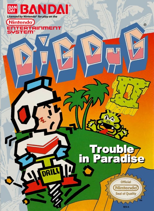 Dig Dug II - Trouble in Paradise