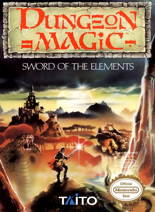 Dungeon Magic - Sword of the Elements