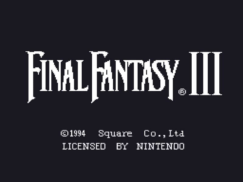 Final Fantasy III