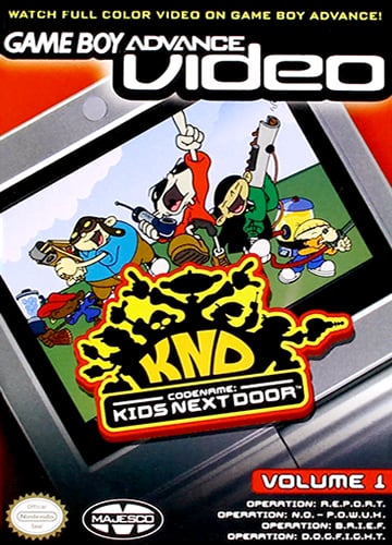 Game Boy Advance Video - Codename - Kids Next Door - Volume 1