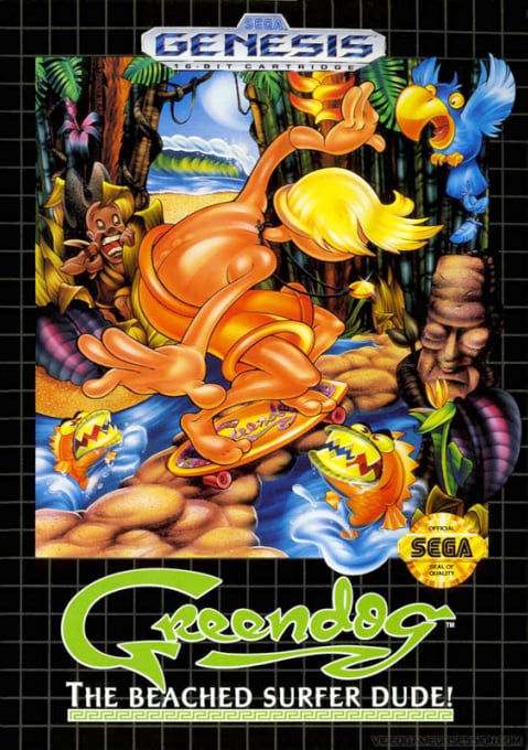 Greendog - The Beached Surfer Dude!