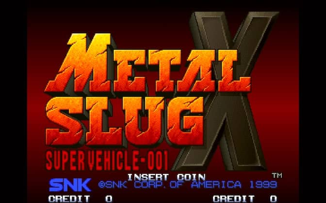Metal Slug X