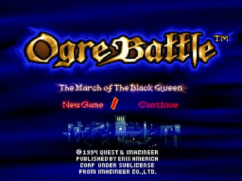 Ogre Battle - The March of the Black Queen