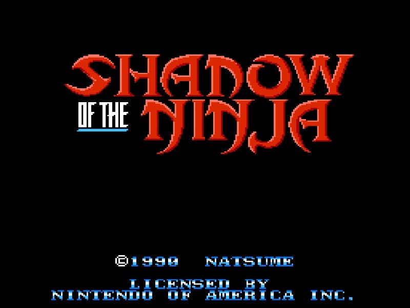 Shadow of the Ninja