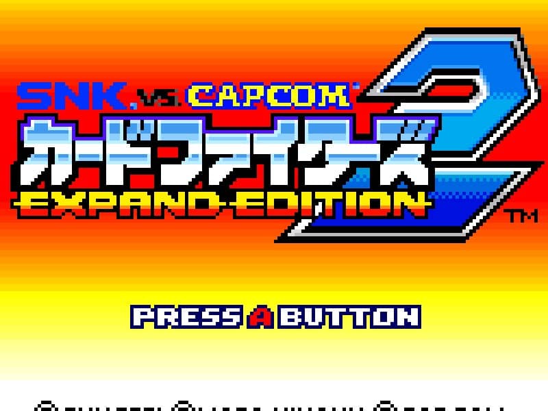 SNK vs CAPCOM - Card Fighters 2 - Expand Edtion
