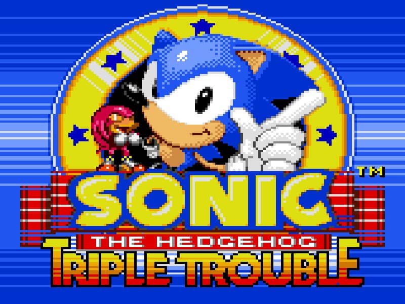 Sonic The Hedgehog - Triple Trouble