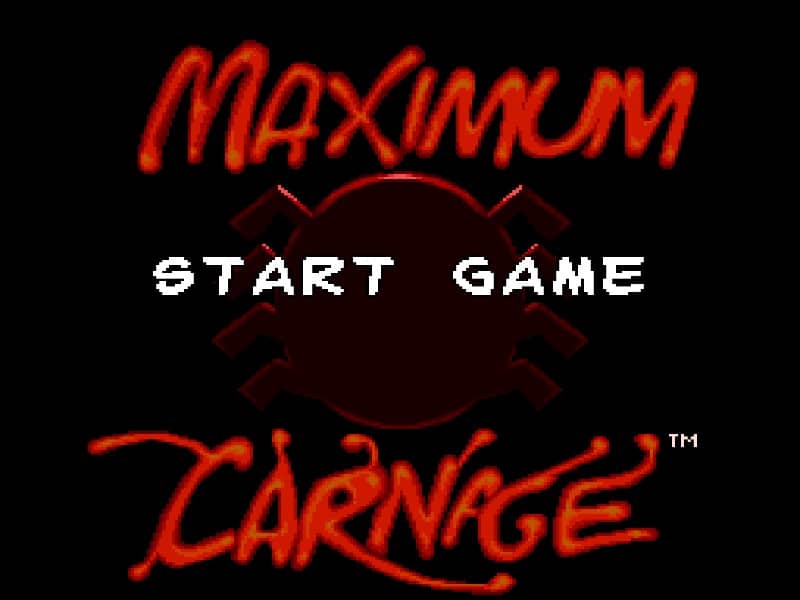Spider Man Venom Maximum Carnage