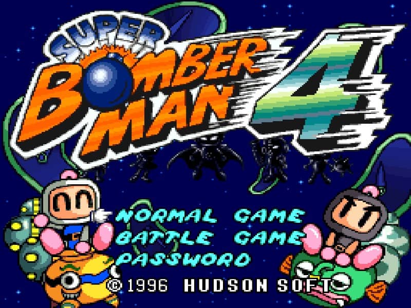 Super Bomberman 4