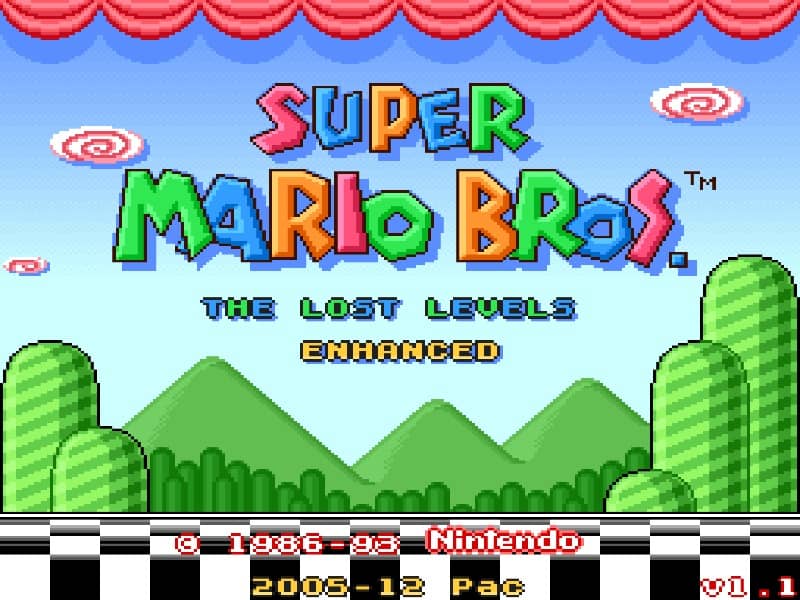 Super Mario Bros - The Lost Levels Enhanced
