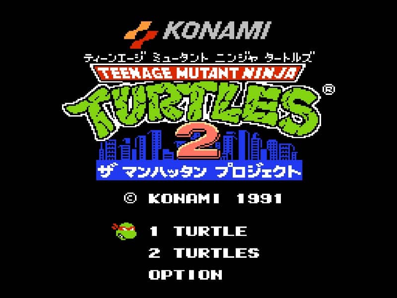 TEENAGE MUTANT NINJA TURLES 2