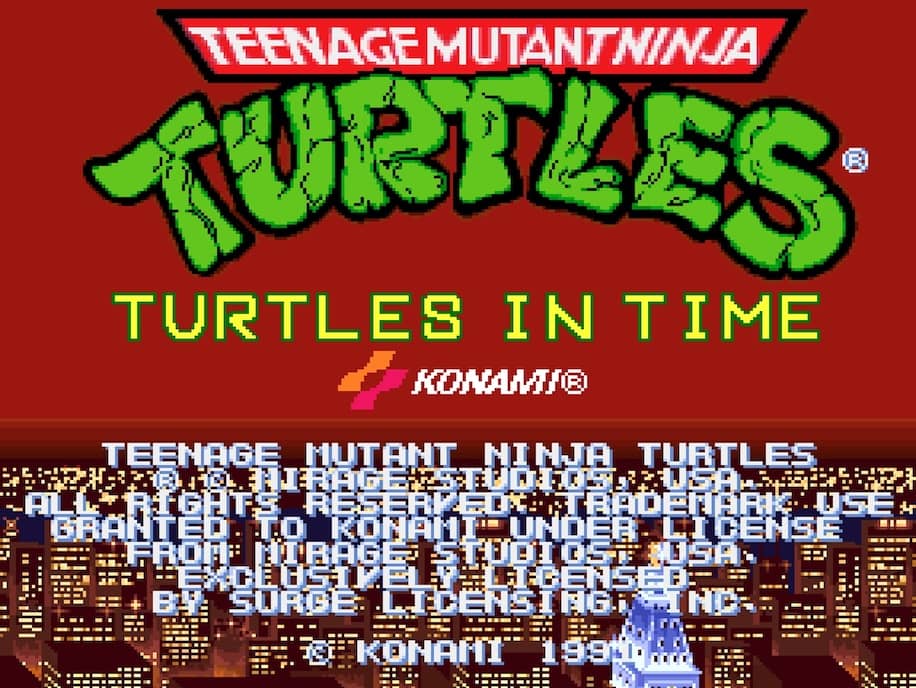 Teenage Mutant Ninja Turtles - Turtles in Time