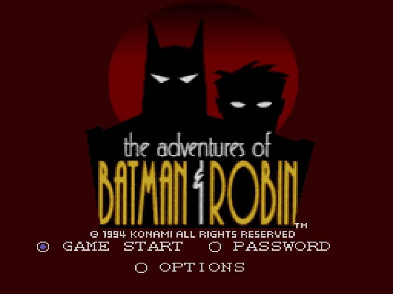 The Adventrures of BATMAN and Robin
