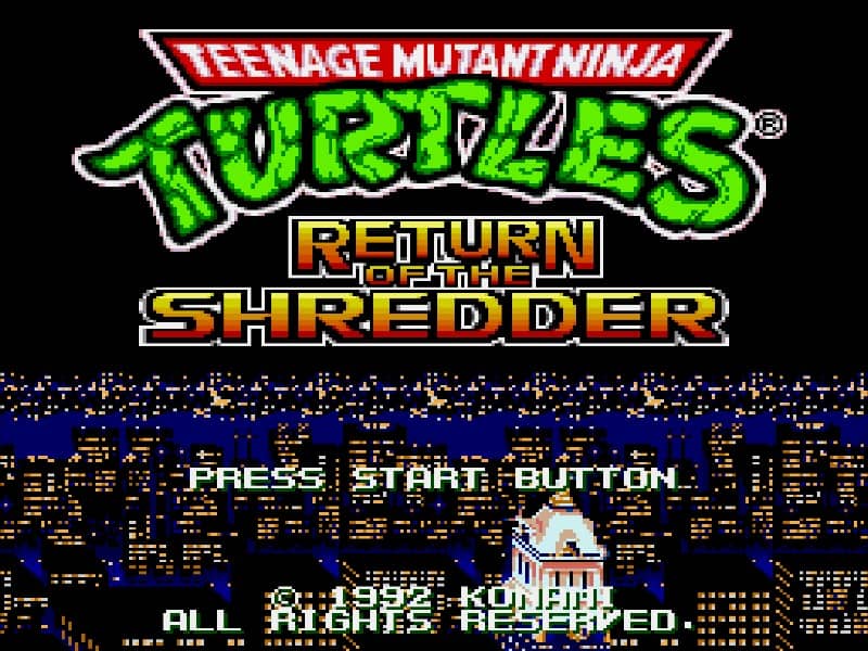 TMNT - Return of the Shredder
