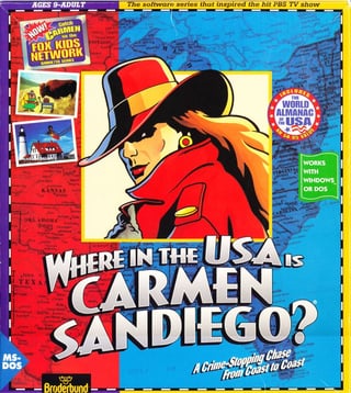 Where in the USA is Carmen Sandiego Deluxe
