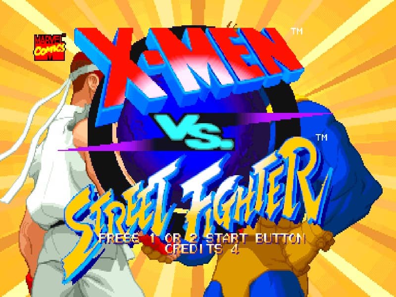 X-MEN vs Street Fighter